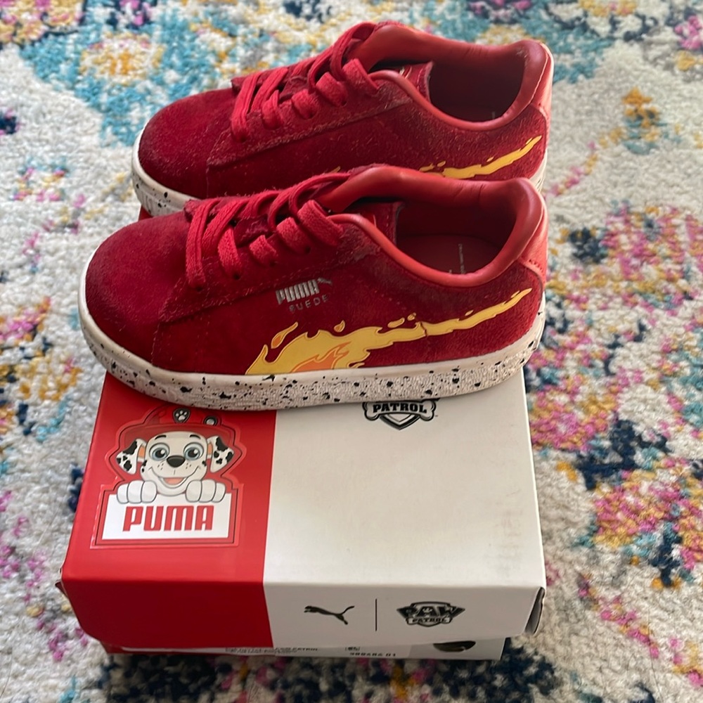 Puma x Paw Patrol Suede AC Infant Sneaker with Box